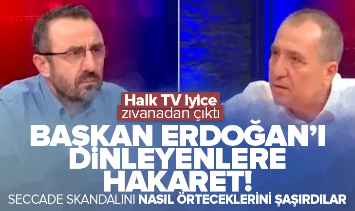 CHPnin kanalı Halk TV iyice zıvanadan çıktı!