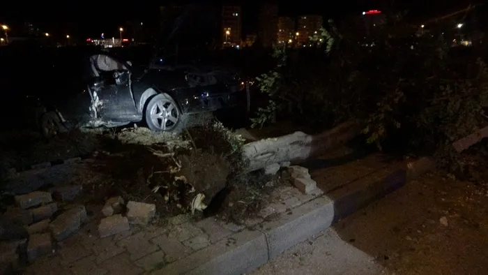 Son dakika haberi | Adana’da korkunç kaza! 3 ağacı devirdi anca durabildi