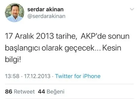 Elazığ depremi ile ilgili iftira atan provokatör Serdar Akınan’ın FETÖ ile ilişkisi