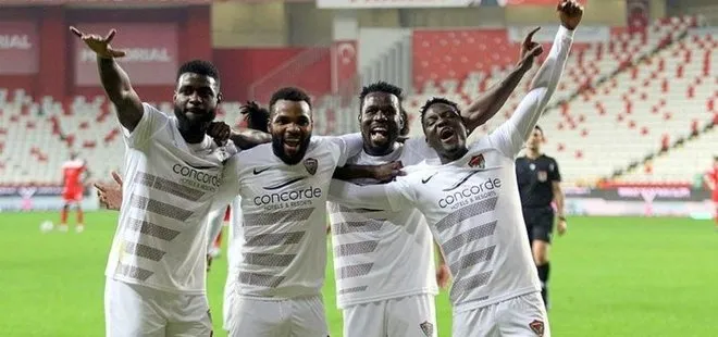 Son dakika: Hatayspor Antalya’da gol olup yağdı!