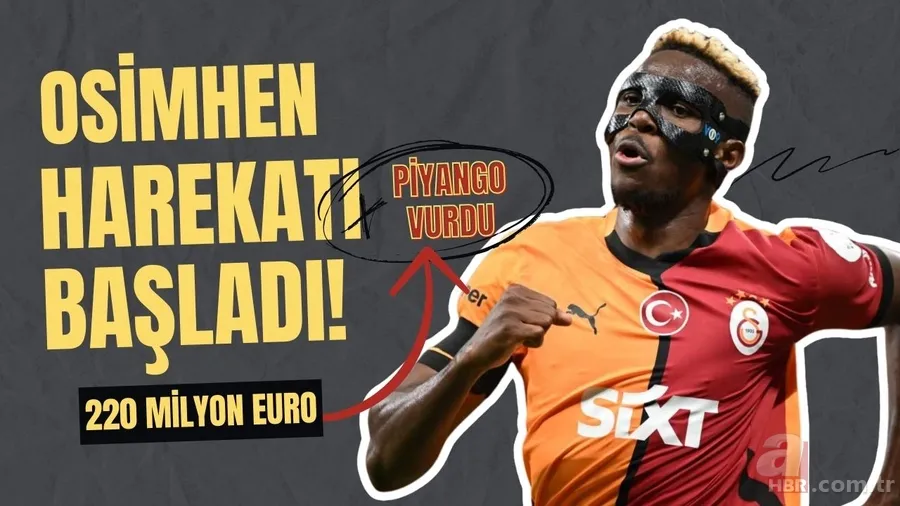 3 kulüpten Osimhen harekatı! Galatasaray'ın yıldızına piyango vurdu: 2 isme 220 milyon euro 1