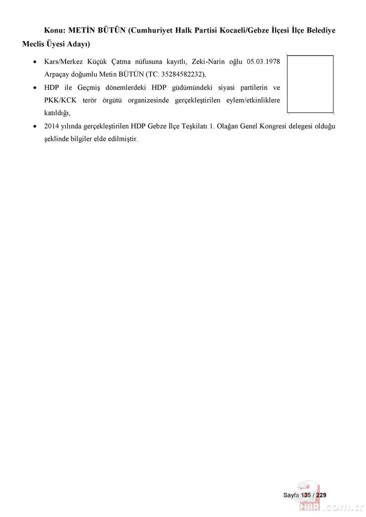 CHP listelerinde PKK'lı kaynıyor! İşte terörle bağlantılı 229 CHP'li isim!