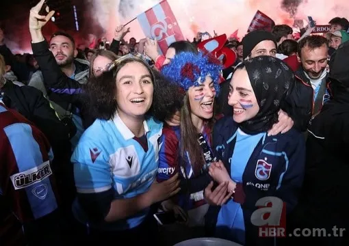 Bordo-mavili takım tarih yazdı! Trabzonsporlular meydanları doldurdu! 38 yıl sonra gelen şampiyonluk sevinci 3