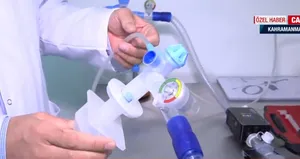 Tek kullanımlık solunum cihazı üretildi