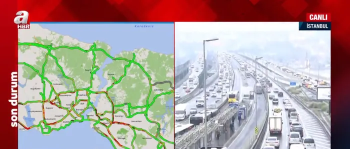 Son dakika: İstanbul trafiğinde son durum ne? İstanbul'da bugün hava durumu nasıl olacak? A Haber canlı yayınında anlattı - 2