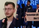 Ayet yazılı pankartı açan öğrenci A Haberde