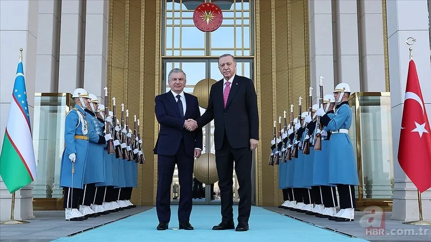 Başkan Erdoğan Özbekistan Cumhurbaşkanı Mirziyoyev ile görüştü: Togg hayırlı olsun 17