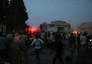 Tel Abyad'da bombalı terör saldırısı