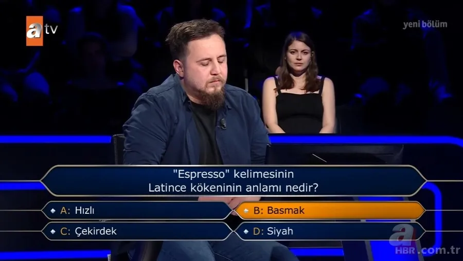 Milyoner'de 500 bin TL'lik soru ekrana kilitledi! Yaptığı ters köşeyle büyük riske girdi 25
