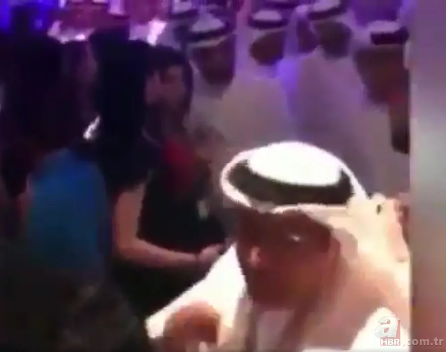 Arap prenslerin olaylı partisinden şok görüntüler! 22