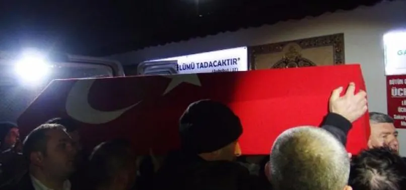 Şehit, memleketinde tekbirlerle karşılandı