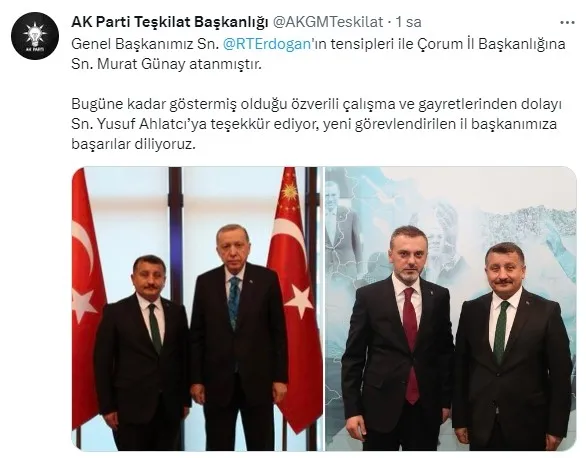 2023 Cumhurbaşkanlığı seçimi öncesi AK Parti’de 6 kritik atama