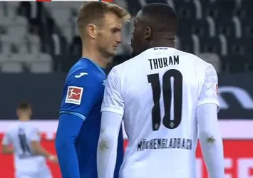 Bundesliga'da tükürük skandalı! Marcus Thuram için ağır ceza bekleniyor