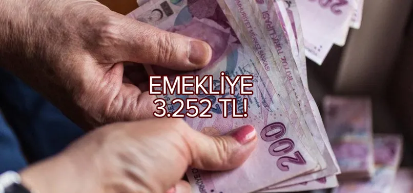 Temmuz'da emekliye enflasyon farkı: 3.252 TL'yi bulacak