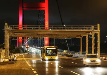 15 Temmuz Şehitler Köprüsü’nde SGS dönemi