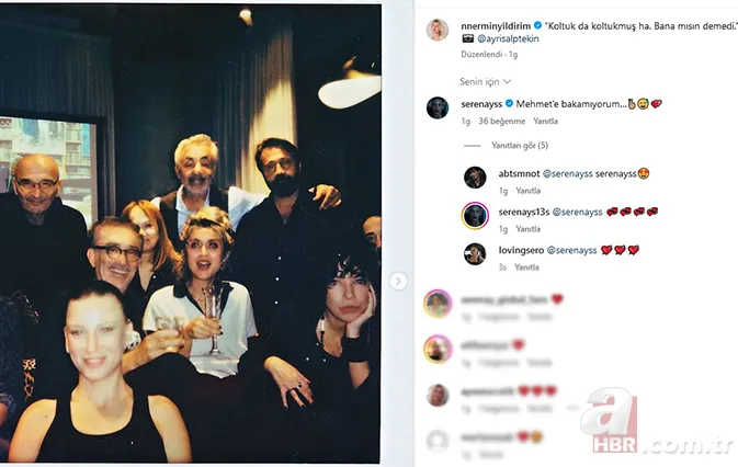 Serenay Sarıkaya çok konuşulan evinde arkadaşlarını ağırladı! Dikkat çeken yorum... 5