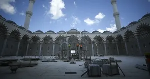 Çamlıca Camii’nden en son fotoğraflar