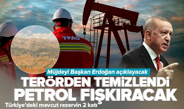 Terörden temizlendi petrol fışkıracak