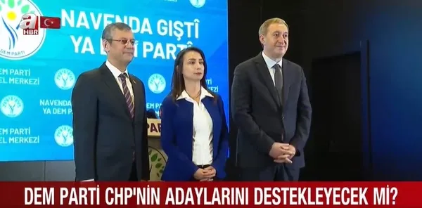 DEM Parti’den CHP’ye ziyaret! Özgür Özel’den DEM Parti’ye söz: İlişkilerimiz kamuoyu önünde açık ve şeffaf olarak sürecek