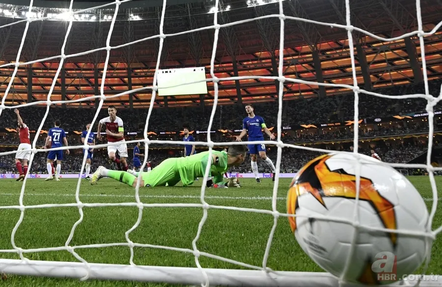 UEFA Avrupa Ligi finalinde Chelsea ezeli rakibi Arsenal'i geçip kupanın sahibi oldu! 5
