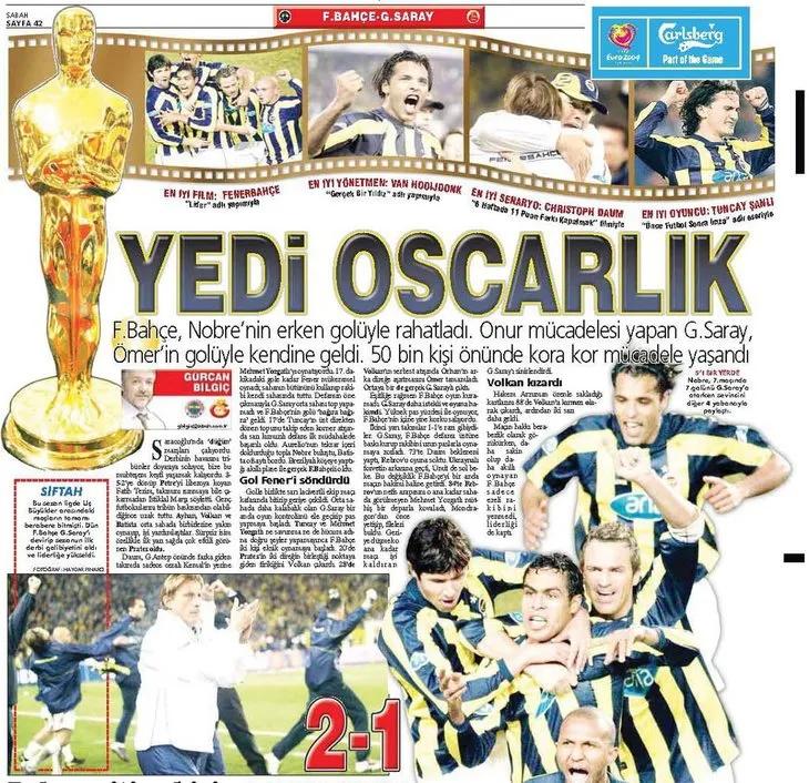 1986’dan beri Fenerbahçe-Galatasaray derbisinin manşetleri