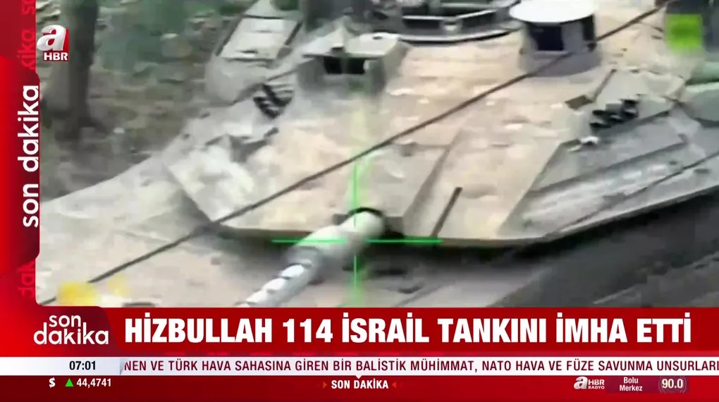 Hizbullah 114 İsrail tankını imha etti