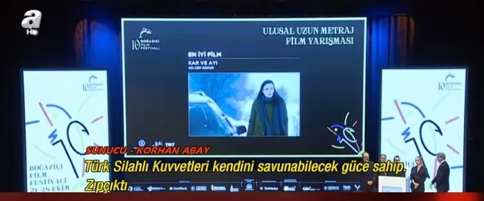 Yönetmen Özcan Alper ödülünü Şebnem Korur Fincancı’ya ithaf etmişti! Oyuncu Burak Haktanır’dan A Haber’de flaş açıklamalar