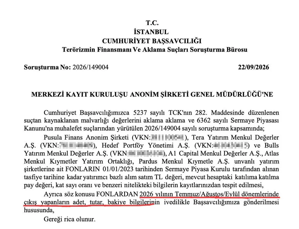 Fon soruşturmasında kritik gelişme! Savcılıktan talimat: Son 3 aylık tüm kayıtlar mercek altında - 2
