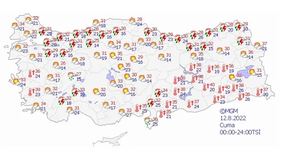 Meteoroloji 5 günlük hava durumu raporunu yayınladı! İstanbul başta olmak üzere birçok ile sağanak geliyor | O illerde yaşayanlar dikkat - 5