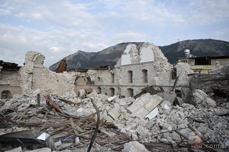 Hatay'daki yıkım Antakya Kalesi'nden görüntülendi 9