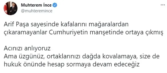 Son dakika: İçişleri Bakanı Süleyman Soylu'dan Cumhuriyet gazetesinin yalan haberine sert tepki - 5