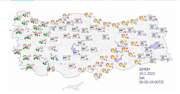 Meteoroloji'den sarı ve turuncu kodlu uyarı! Kar ve sağanak geliyor ❄ Hangi ilde kar hangi ilde yağmur yağacak? ⛈ İstanbul için saat verildi - 9