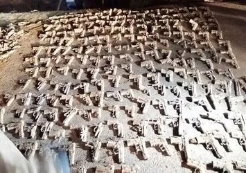 Üsküdar'da gömülen silahların sırrı çözülüyor