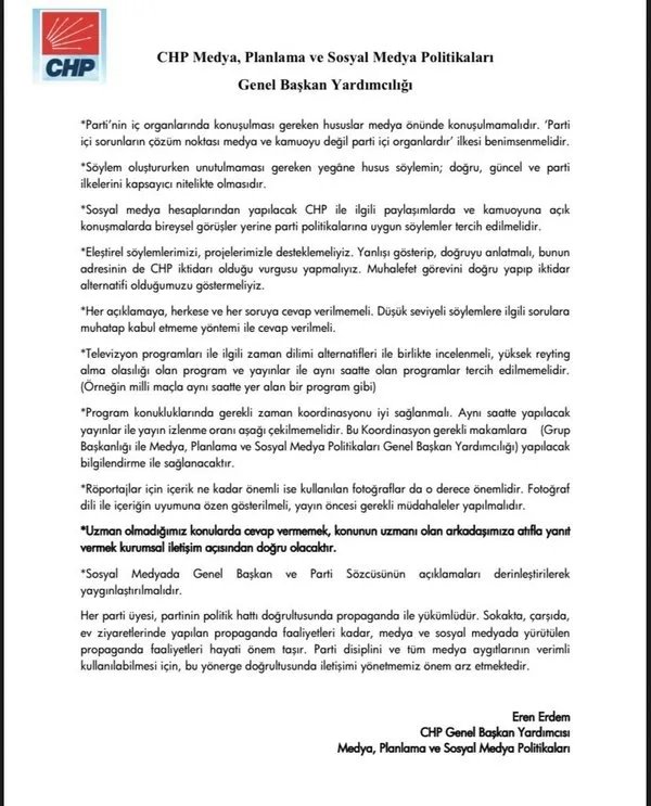 Kılıçdaroğlu "diktatörlük" gömleğini giydi! Vekillere konuşma yasağı resmileşti - 3