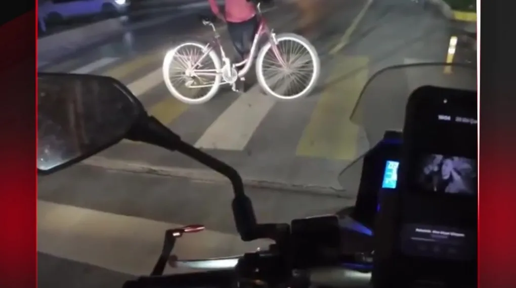 YAYA VE MOTORCUNUN İLGİNÇ TARTIŞMASI