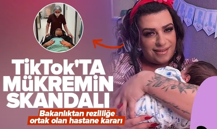 TikTok’ta Mükremin Gezgin skandalı! Hamile süsü verip anneliği ayaklar altına almaya çalıştı! Sağlık Bakanlığı rezilliğe ortak olan hastane için harekete geçti