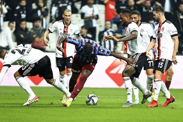 Derbide kazanan Trabzon! Beşiktaş 1-2 Trabzonspor MAÇ SONUCU-ÖZET