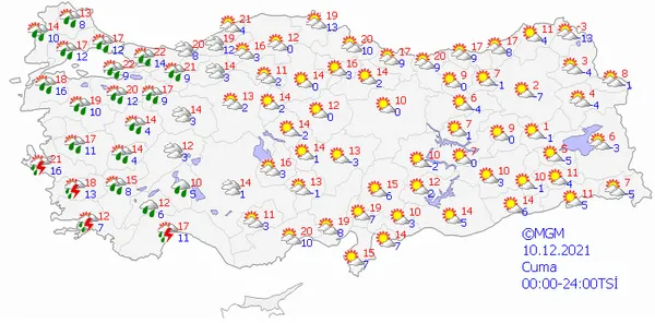 26 kent alarmda! Meteoroloji'den yoğun kar ve sağanak açıklaması! O iller tek tek tarih verilerek yarıldı! İşte 5 günlük hava durumu - 15