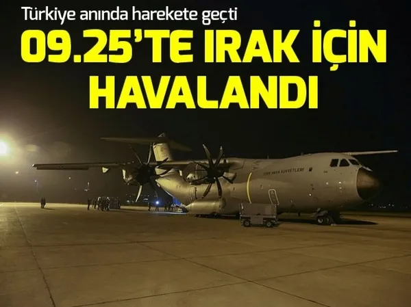 Irak'taki deprem bölgesine ilk yardım Kızılay'dan geldi - 8
