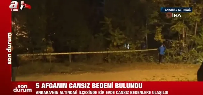Ankara’da dehşet: Bir evde 5 kişinin cesedi bulundu