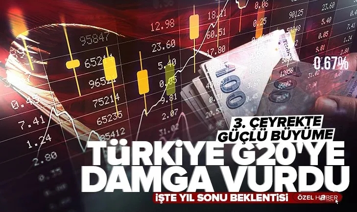 Son dakika: Türkiye’den 3. çeyrekte de büyüme!
