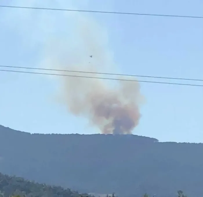 Denizli'de ormanlık alanda başlayan yangın kontrol altına alındı - 1