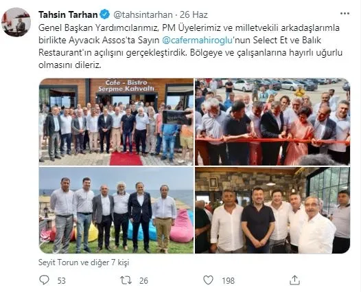 chpden-halk-tvnin-sahibi-cafer-mahiroglunun-ayvacik-asostaki-kacak-restoraninin-acilisina-yogun-ilgi-goruntuler-tepki-topladi-1624828369406.jpg CHP'den Halk TV'nin sahibi Cafer Mahiroğlu'nun Ayvacık Asos'taki kaçak restoranının açılışına yoğun ilgi! Görüntüler tepki topladı - 5