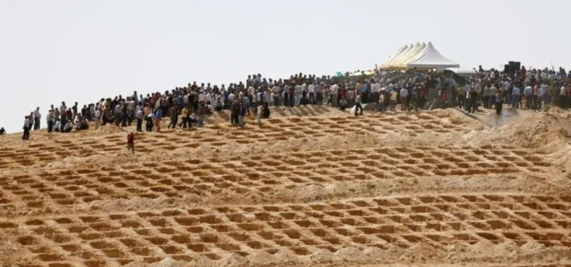 Çok sayıda kazılan mezara Gaziantep Büyükşehir Belediyesi'nden açıklama