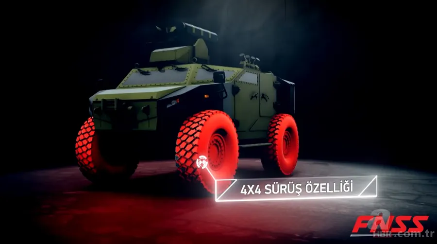 İşte savunmanın gözbebeği PARS 4x4'ün bilinmeyen özelliği 11
