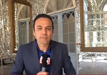 A Haber hasar gören Gülistan Sarayı'nda