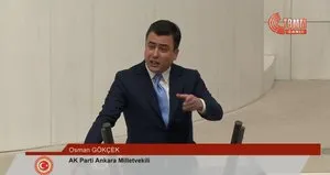 Gökçek’ten CHP’li vekillere Meclis kürsüsünden tepki
