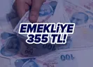 Emekliye 355 TL müjdesi!