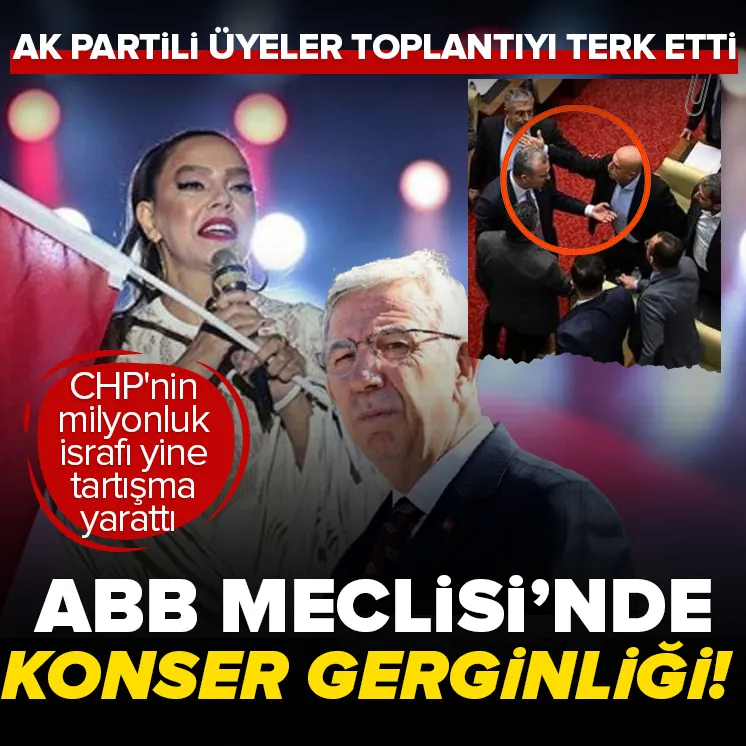 CHPnin konser israfı yine tartışma yarattı!