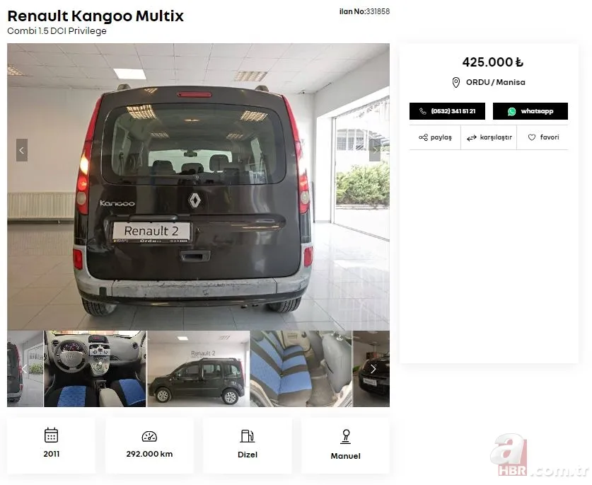 230 bin TL’ye dahi araç var! Renault fabrikada yenilediği ikinci el araç modellerini ve fiyatlarını açıkladı! Renault, Peugeot, Fiat, Volkswagen, Hyundai, Opel… 18